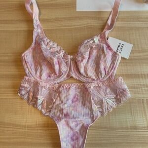 PRIMA DONNA lingerie set in ORLANDO SWEET VIOLET 30D + S